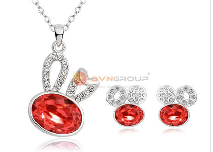 Rhodium Plated | Fashion Pendant Sets
